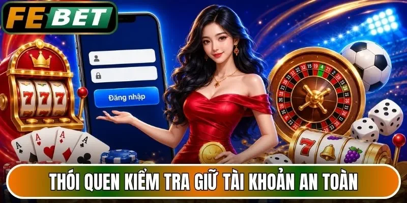 Thói quen kiểm tra giữ tài khoản an toàn